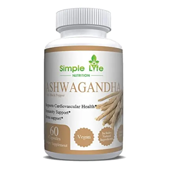 Ashwagandha Orgánica - Cápsulas Veganas De Fuerza