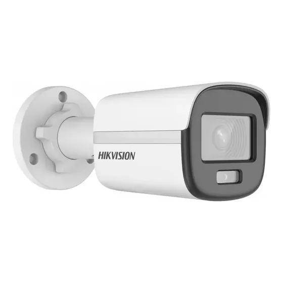 Cámara de seguridad Hikvision Ds-2ce10df0t-lpfs 2.8mm con resolución 2MP visión nocturna incluida color blanco | Cuotas sin interés