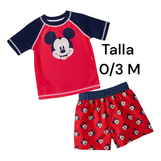 Conjunto De Traje De Baño Niño Mickey