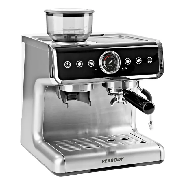 Cafetera Peabody Pe-ce5020n Con Molinillo Color Gris