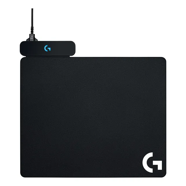 Padmouse Sistema De Carga Lightspeed Logitech Powerplay Color Negro