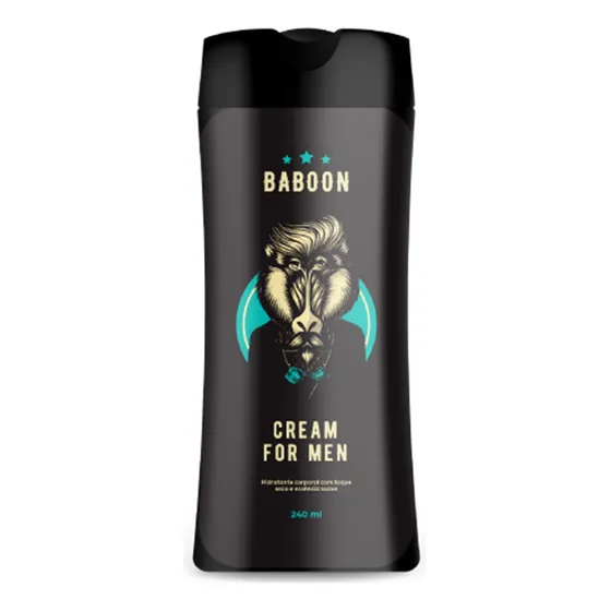 Cream For Men Hidratante Corporal Masculino 240ml Baboon