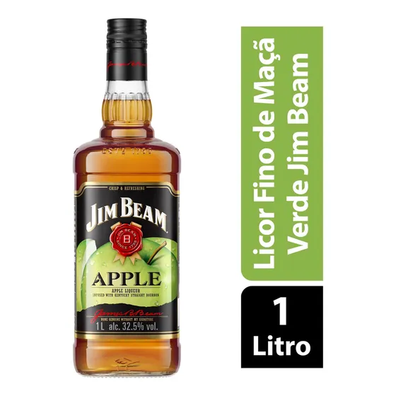 Whisky bourbon Jim Beam Apple 1 L