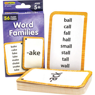 Tarjetas Flash De Familias De Palabras Para Aprender Tarjetas Flash De Familias De Palabras Para Aprender
