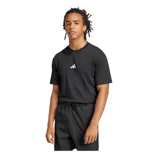 Camiseta Malha Simples Essentials Small Logo adidas Camiseta Malha Simples Essentials Small Logo adidas