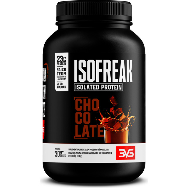 Whey Isolado Isofreak 900g Sabor: Chocolate - Fórmula Avançada Com 23g De Proteína Por Dos... Whey Isolado Isofreak 900g Sabor: Chocolate - Fórmula Avançada Com 23g De Proteína Por Dos...