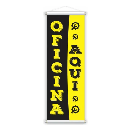 Banner Faixa Pronto Vários Temas Vertical Propaganda Placa
