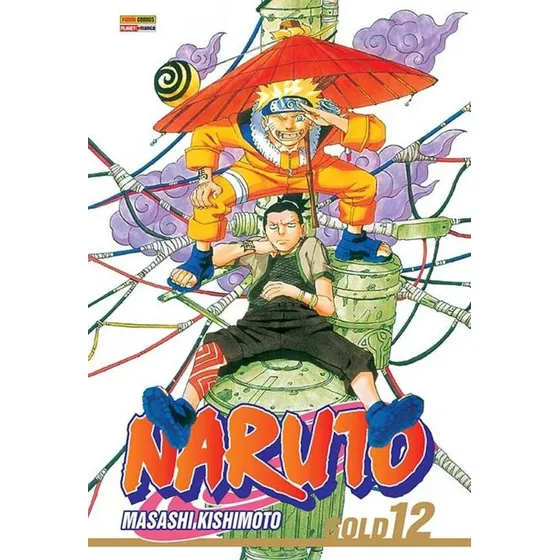 Naruto Gold Vol. 12, de Kishimoto, Masashi. Editorial Panini Brasil LTDA, capa mole em português, 2005