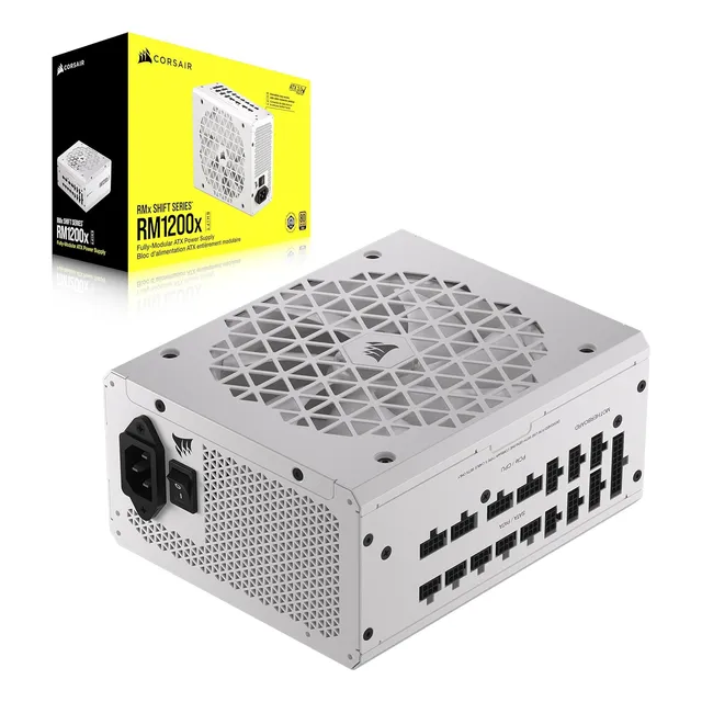 Fuente De Alimentación Corsair Rm1200x Shift Fully Modula...