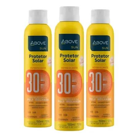 Filtro Solar Protetor Above Fps Fator 30 Spray (3und