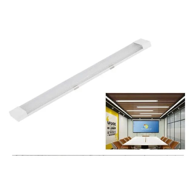 Lampara Led Antipolvo 100w Luz Blanca Tubo 120 Cm T5 T8