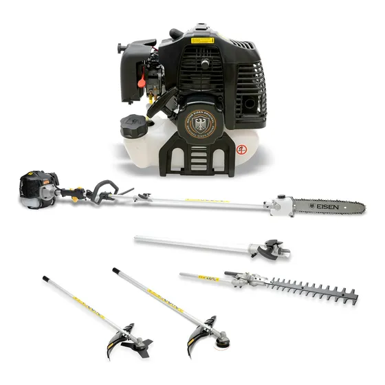 Desbrozadora Multi-funcional 5en1 62cc | 2t | 3,4hp | Eisen