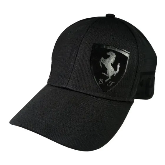 Gorra Ferrari Black  Edition Elastizada