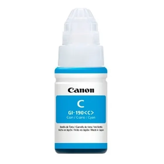 Botella Tinta Canon Gl 190 Pixma G1100 2100 3100 Original