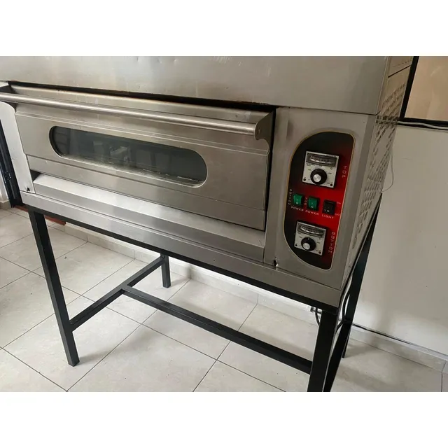 Horno Eléctrico Con Piedra Refractante Para Pizzas