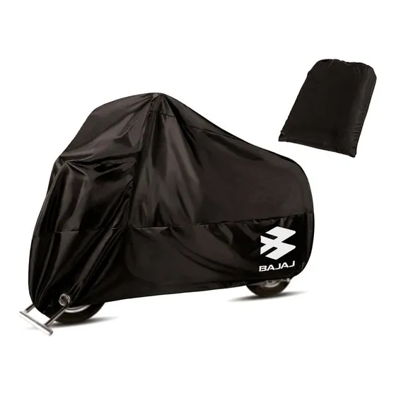 Funda Cubre Moto Protector Negra P/bajaj Dominar 400 250 Box