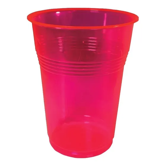  Vasos Para Fiesta De Neon Desechables C/400 Pzas