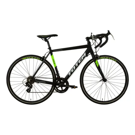 Bicicleta de ruta Totem T21B414 MNX R700 tamaño del cuadro S color negro/verde