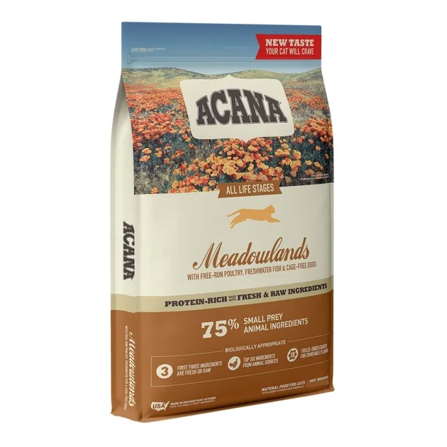 Alimento Para Gatos Acana Meadowland Todas Las Edades 4.5kg