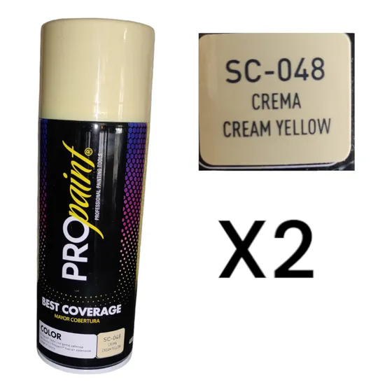Pintura En Spray Crema Beige 400 Ml Pro Paint 