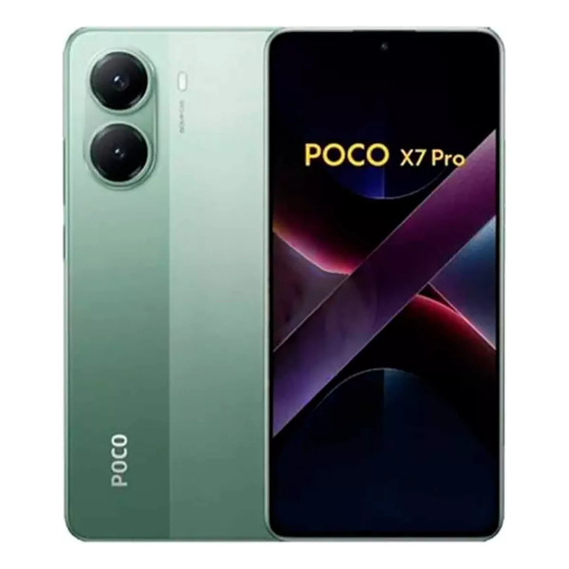 Celular Xiaomi Poco X7 Pro 5g Dual Sim 12/256gb Cor Verde Celular Xiaomi Poco X7 Pro 5g Dual Sim 12/256gb Cor Verde