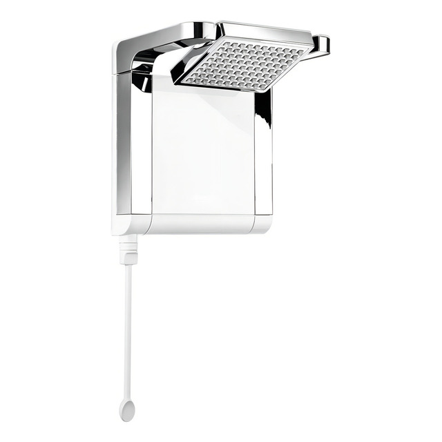 Chuveiro Elétrico De Parede Lorenzetti Acqua Ultra Star Branco-cromado 7800w 220v Chuveiro Elétrico De Parede Lorenzetti Acqua Ultra Star Branco-cromado 7800w 220v