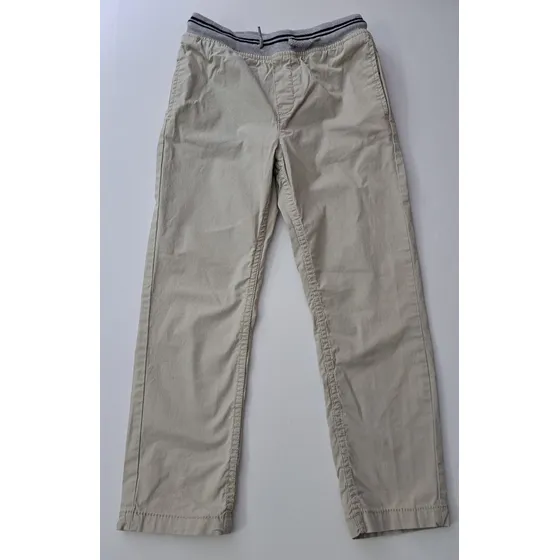 Pantalón Niño Oshkosh Talla 7 Beige Caqui