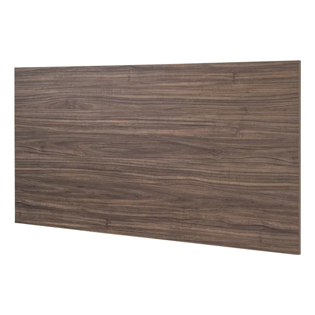 Cabecera Flotante Matrimonial Para Cama Diseño Moderno Color Nogal Británico