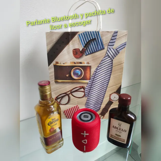 Parlante Bluetooth Más Pachita De Licor A Escoger