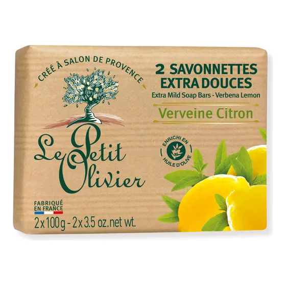 Le Petit Olivier Extra Jabón Suave - Verbena Limón - Je1qi
