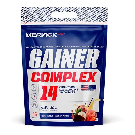 Gainer Complex Mervick Lab Ganador De Peso X 4,5 Kg