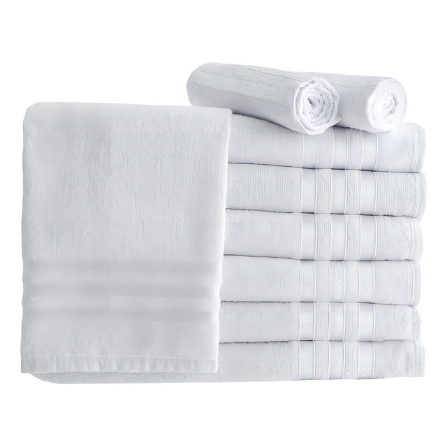 Casa Linda Kit 10 Toalhas Rosto Para Salão De Beleza Cor Branco 45 X 70 Cm Casa Linda Kit 10 Toalhas Rosto Para Salão De Beleza Cor Branco 45 X 70 Cm