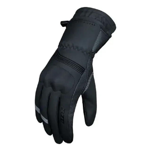 Luva X11 Dry Tech Impermeável Moto Motociclista Frio À Vista Cor Preto Tamanho M