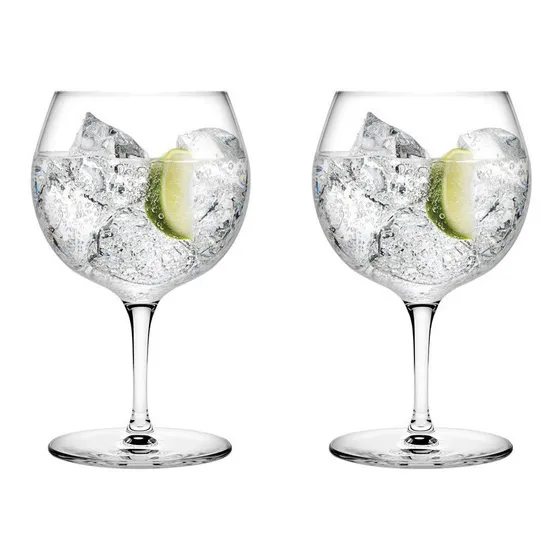 Copon De Cristal 500ml Gin Tonic Campari Set X 2