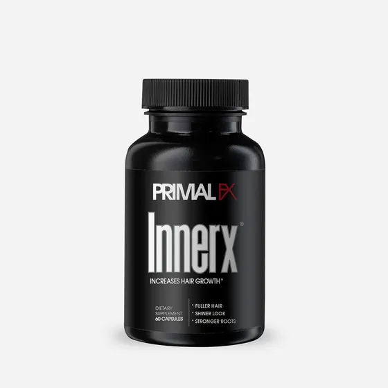 Innerx Primal Fx Suplemento Dietario Cabello Mas Grueso Y Joven X60 Sin Sabor