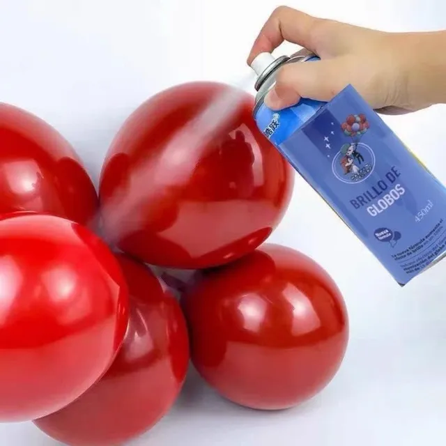Brillo Para Globos Abrillantador Laca En Spray Lata 450ml