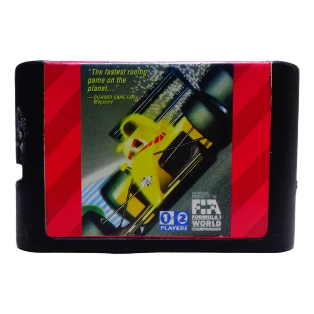 Jogo Formula One F1 Mega Drive Original Cartucho Usado
