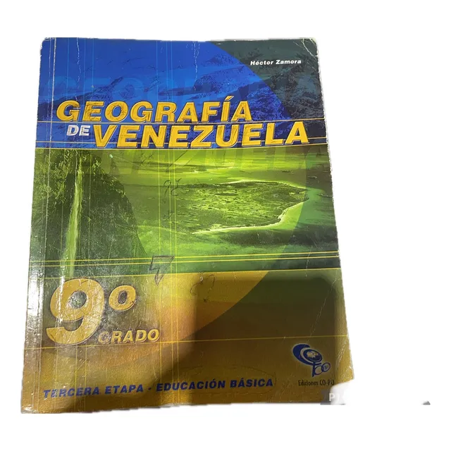 Geografia De Venezuela 9no Grado Usado Editorial Cobo