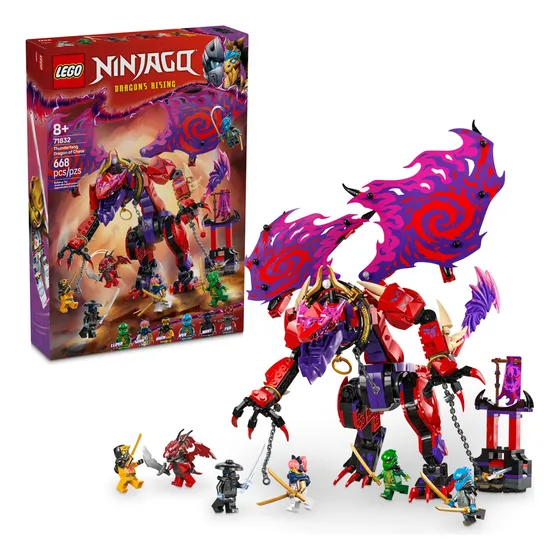 Juguete De Construcción Lego Ninjago Thunderfang Dragon Of C