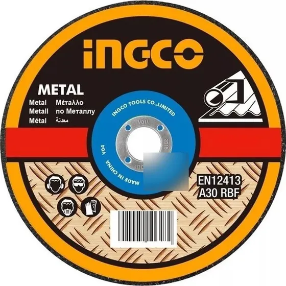 Disco De Corte 7 Pulgada Metal Ingco 1.6mm Inox Metal Tyt