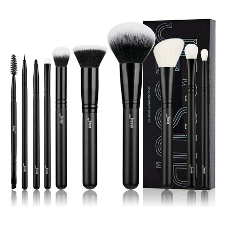 Jessup Kit 10pcs De Brochas De Maquillaje Profesional, T323 Jessup Kit 10pcs De Brochas De Maquillaje Profesional, T323
