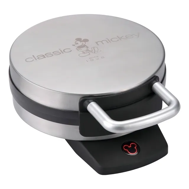 Máquina Para Hacer Gofres Disney Dcm1 Classic Mickey De Acer Color Plateado