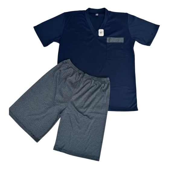 Pijamas Clásica Para Hombre En Pantaloneta
