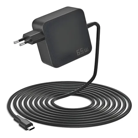 Cargador Notebook Compatible Con Lenovo Dell Hp 65w Tipo-c C