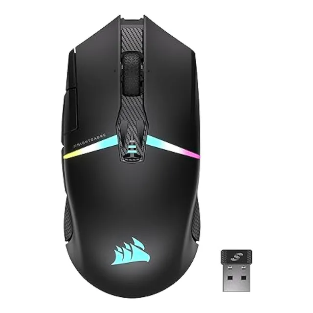 Corsair Nightsabre - Mouse Inalámbrico Rgb Para