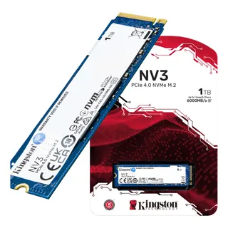 Ssd Nvme Kingston 1tb Nv3 M.2 2280 Pcie 4.0 Original Nf-e Ssd Nvme Kingston 1tb Nv3 M.2 2280 Pcie 4.0 Original Nf-e