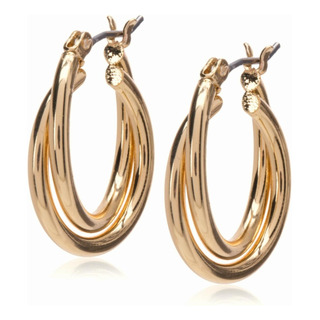 Nine West Infinite Shine Twisted Clicktop Hoop Earrings For Nine West Infinite Shine Twisted Clicktop Hoop Earrings For