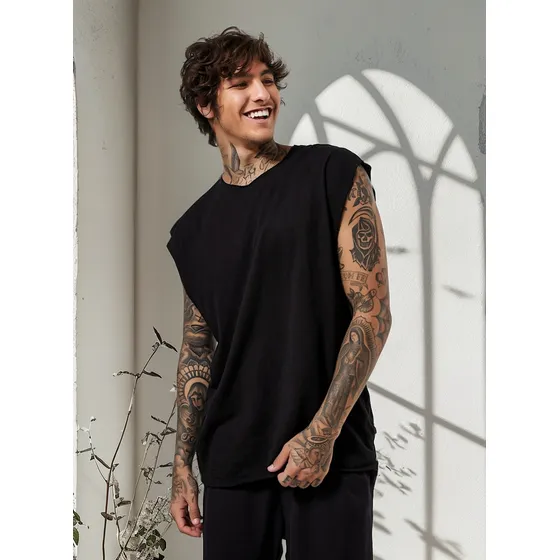 Camiseta Oversize Japonesa Burda Premium / Oversize Gym Sisa