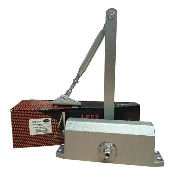 Brazo Hidraulico Cierra Puerta 35-60kg Aluminio Herra-ven