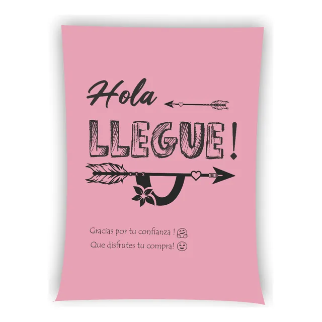 Bolsas Hola Llegue Envios Ecommerce 30x45 Con Adhesivo  X50u